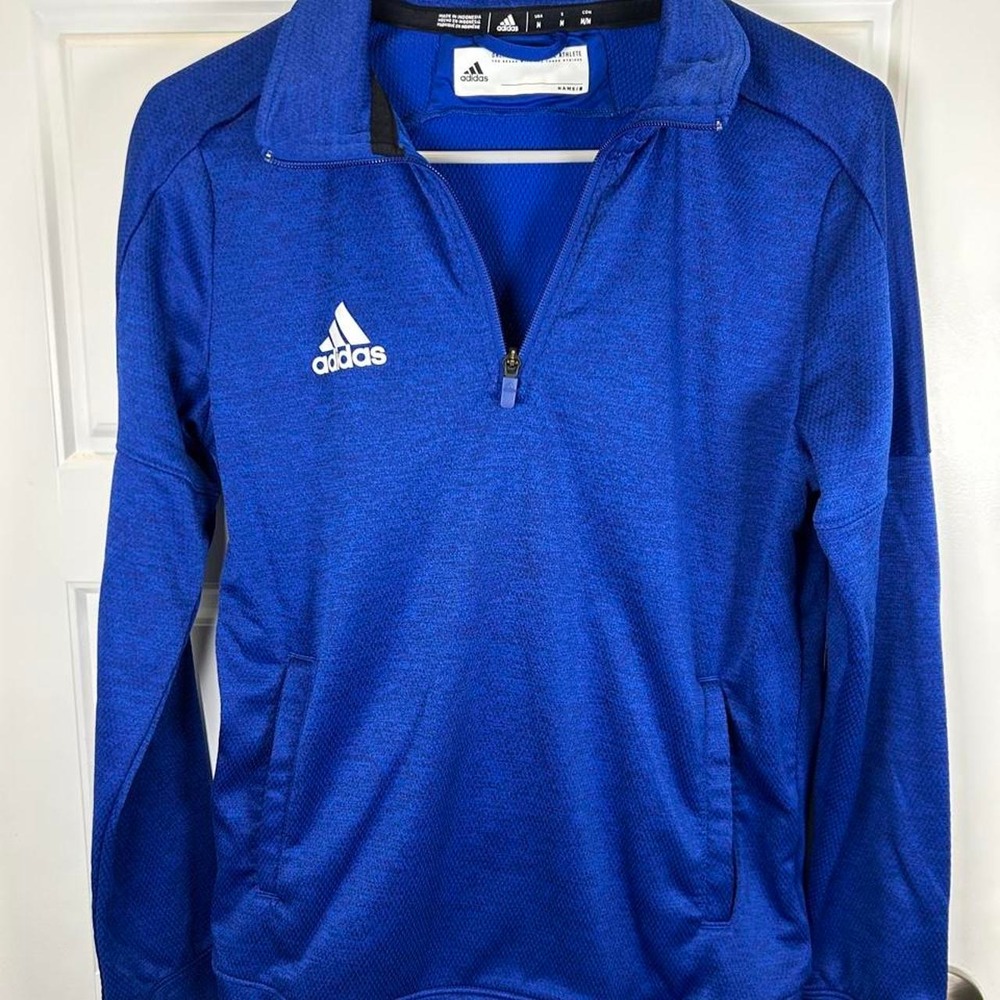 Adidas Royal Blue Quarter Zip